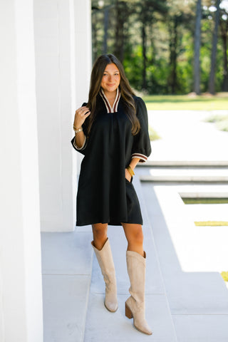 Better Safe Than Sorry Black Dress