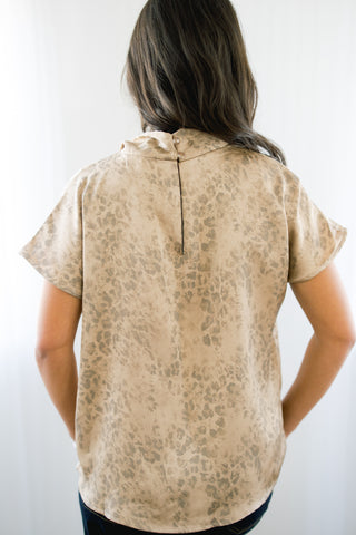 Take Me Away Taupe Top