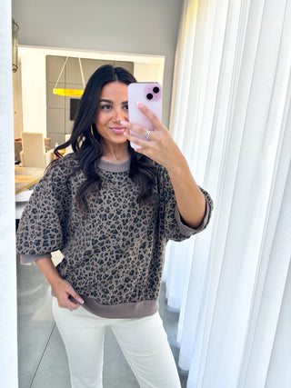 All Mine Animal Print Top