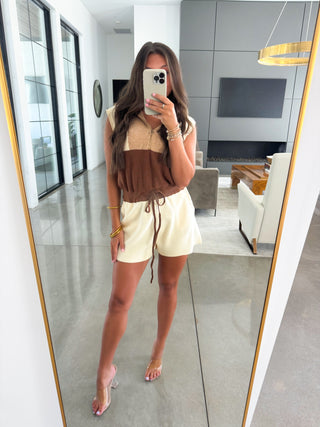 Neutral Vibes Romper ~FINAL SALE~