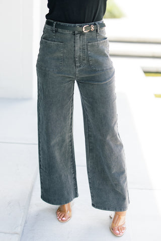 The Day Trip Denim-Black ~FINAL SALE~