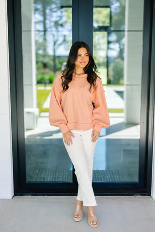 Peachy Perfection Relaxed Top