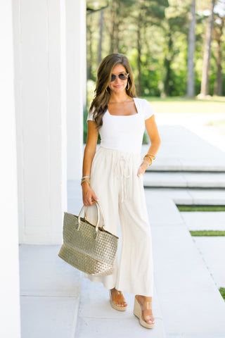 Listen Up Linen Pants ~FINAL SALE~