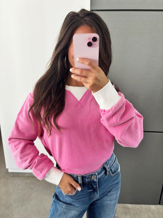 Sweet Like Cotton Candy Pink Top