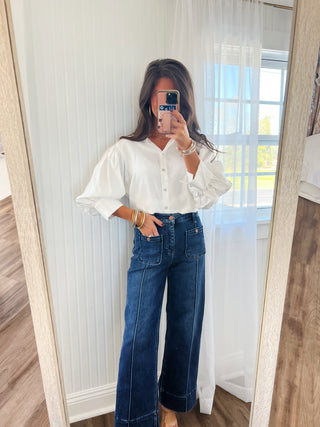 Away With You White Top