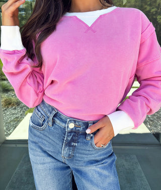Sweet Like Cotton Candy Pink Top