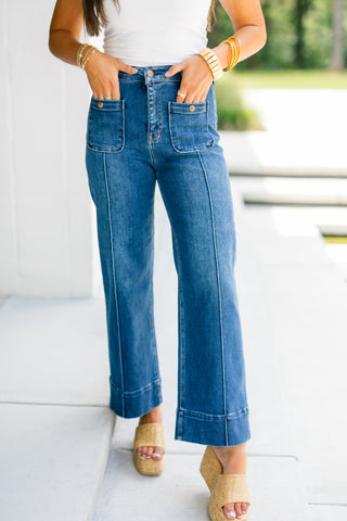 Abby Wide Leg Denim