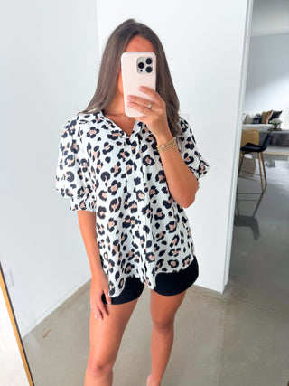 All About It Animal Print Top ~FINAL SALE~