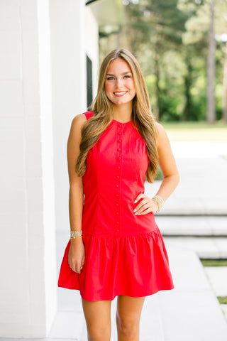 Make A Statement Red Mini Dress ~FINAL SALE~