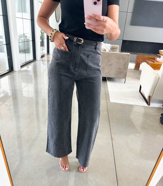 The Day Trip Denim-Black ~FINAL SALE~