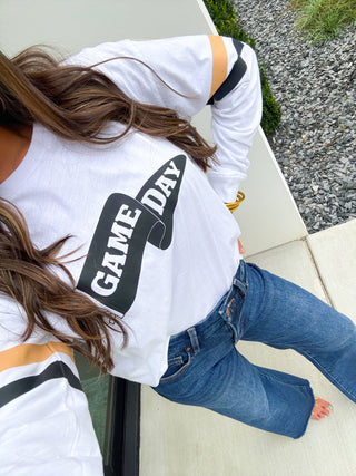 Game Day Spirit Long Sleeve Tee ~FINAL SALE~