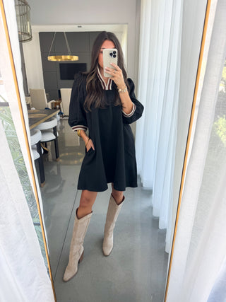 Better Safe Than Sorry Black Dress