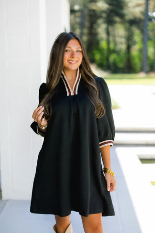 Better Safe Than Sorry Black Dress