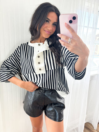 Seeing Stripes Top