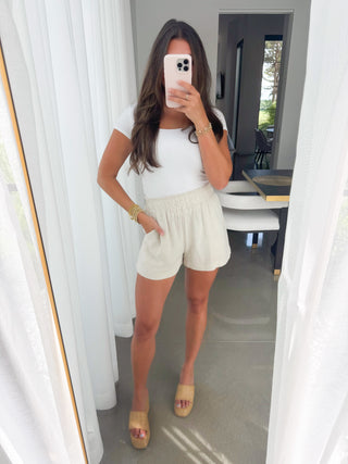 Lazy Days Linen Shorts ~FINAL SALE~