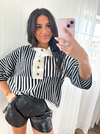 Seeing Stripes Top