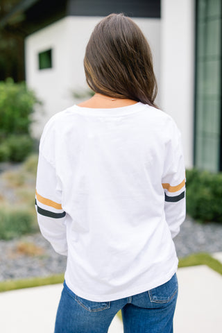 Game Day Spirit Long Sleeve Tee ~FINAL SALE~