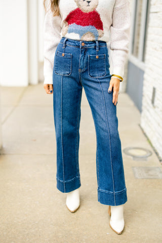 Abby Wide Leg Denim