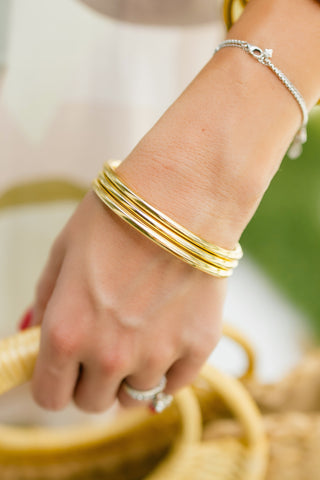 Triple Bangle Bracelet Set