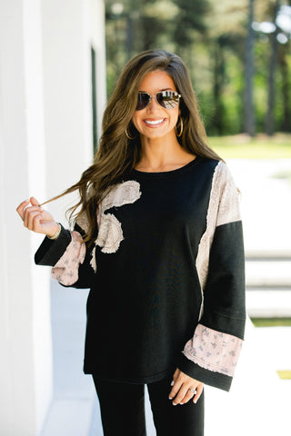 Fell For You French Terry Pullover ~FINAL SALE~