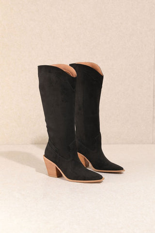 Cora Classy Black Boots