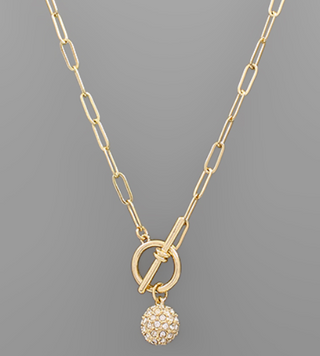 Crystal Ball Necklace
