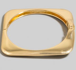Square Hinge Bangle Bracelet