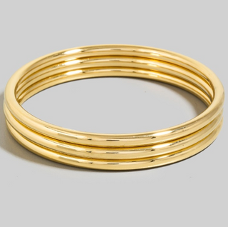 Triple Bangle Bracelet Set