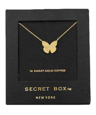 Gold Butterfly Necklace