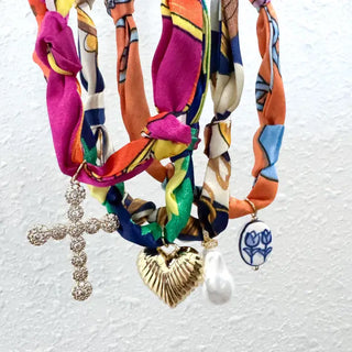 Scarf Charm Necklace