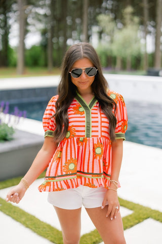 Blooming Brunch Top - Instyle Boutique