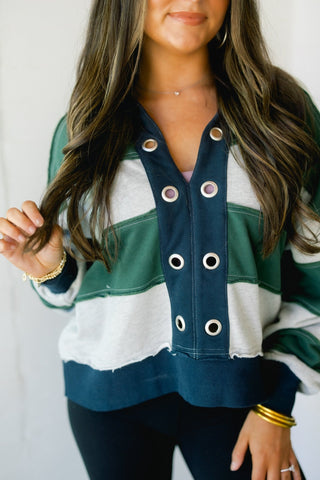 The Crew Cropped Pullover - Instyle Boutique