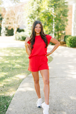 Core Comfort Set - Red - Instyle Boutique