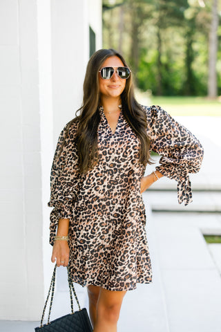 All That Matters Animal Print Dress