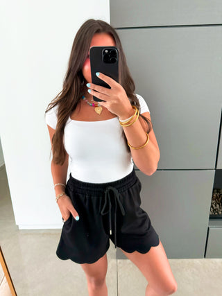 Sweet Edge Scallop Shorts