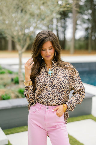 Girl Got Sass Animal Print Top - Instyle Boutique