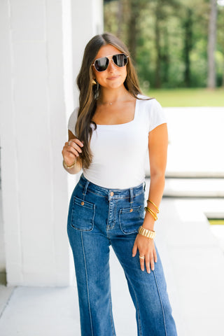 Abby Wide Leg Denim
