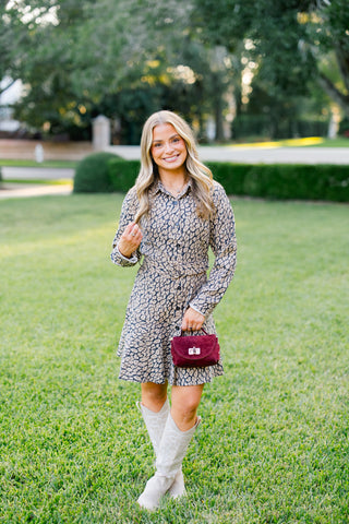 One More Look Animal Printed Dress