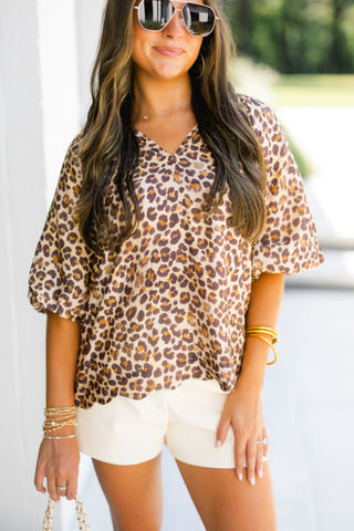 Like You Love Me Leopard Top