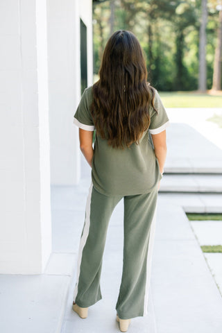 Over and Over Again Olive Set - Instyle Boutique