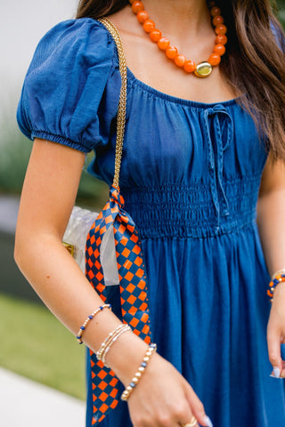 The Lone Star Denim Midi Dress - Instyle Boutique