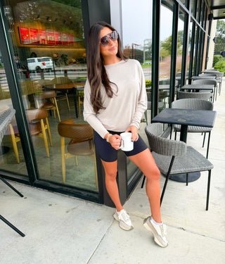Busy Life Mocha Top