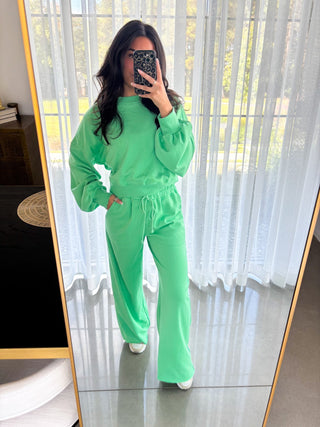 Blissful Green Set - Instyle Boutique