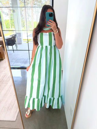 Ocean Eyes Midi Dress - Instyle Boutique