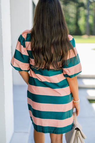 Park Avenue Striped Dress