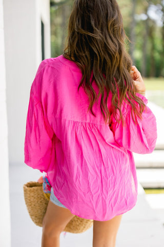 Pink Puff Perfection Top - Instyle Boutique