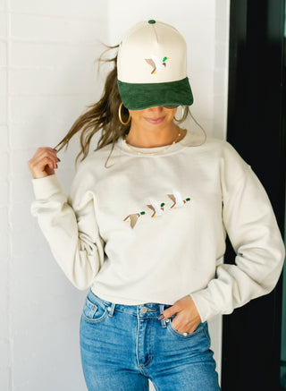 Flying Mallard Trucker Hat - Instyle Boutique