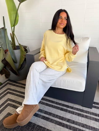 Golden Glow Yellow Top - Instyle Boutique