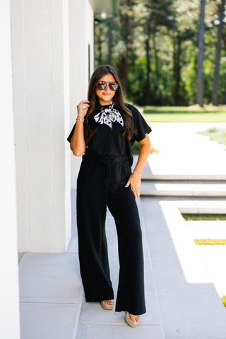 Simply Put Together Black Set - Instyle Boutique