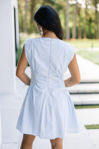 Little Miss Sunshine Powder Blue Dress - Instyle Boutique